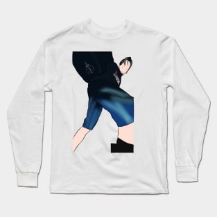 Wooyoung of Ateez From Crazy Form Long Sleeve T-Shirt